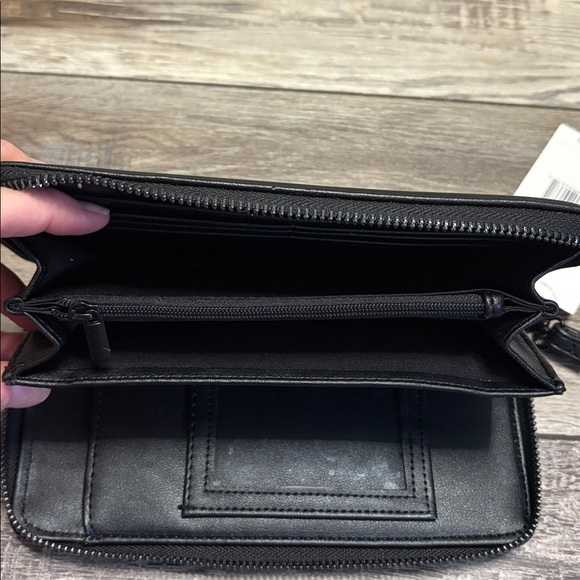 NWT Betsey Johnson Halloween Bats Zip Around Wallet Clutch - Picture 6 of 9